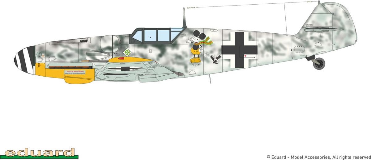 Zdjęcie Messerschmitt Bf 109G-6 ProfiPack Edition 1:48 Eduard 82167