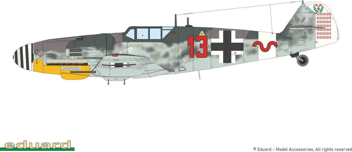 Zdjęcie Messerschmitt Bf 109G-6 ProfiPack Edition 1:48 Eduard 82167