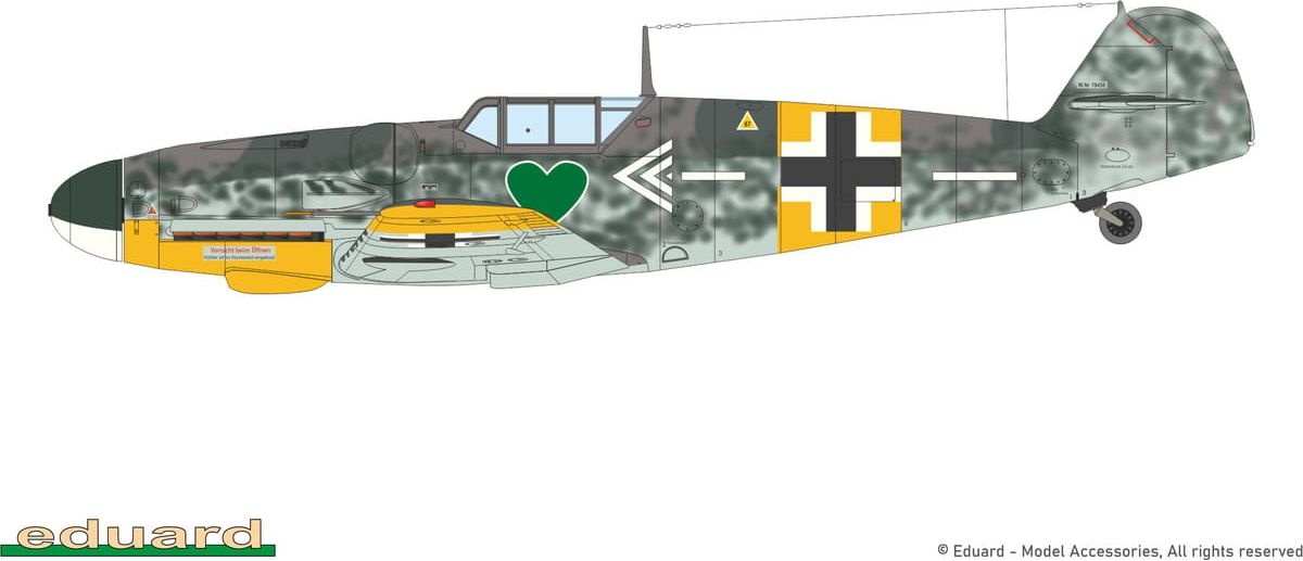 Zdjęcie Messerschmitt Bf 109G-6 ProfiPack Edition 1:48 Eduard 82167