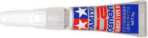 Klej błyskawiczny Tamiya CA Cement (Quick Type) II 3g Tamiya 87237