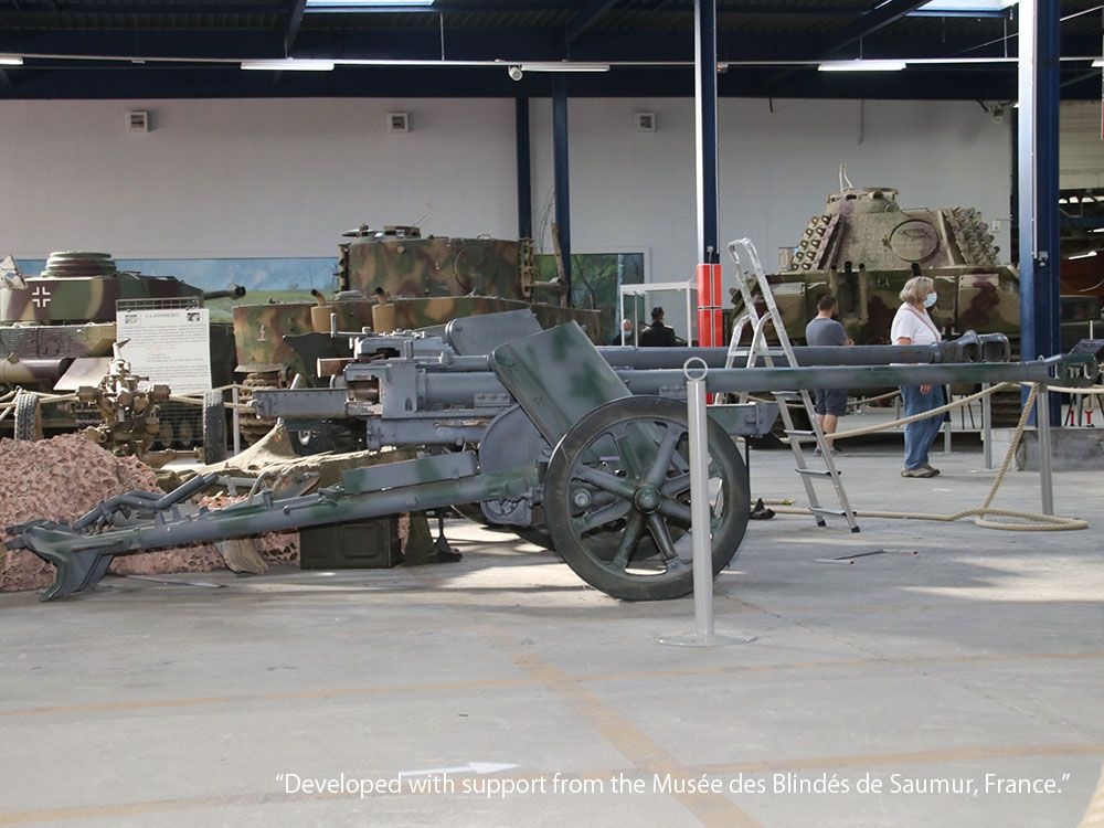 Zdjęcie Niemieckie działo przeciwpancerne 5 cm Pak38 z obsługą 1:35 Tamiya 35392