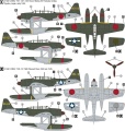 Zdjęcie Aichi E16A1 Zuiun Late 1:72 Hobby 2000 72087