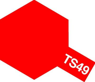 Zdjęcie główne produktu Tamiya 85049 TS-49 Bright Red Spray TS49