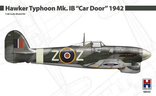 Hawker Typhoon Mk. IB Car Door 1942 1:48 Hobby 2000 48042