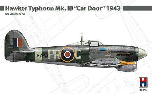 Hawker Typhoon Mk. IB Car Door 1943 1:48 Hobby 2000 48045