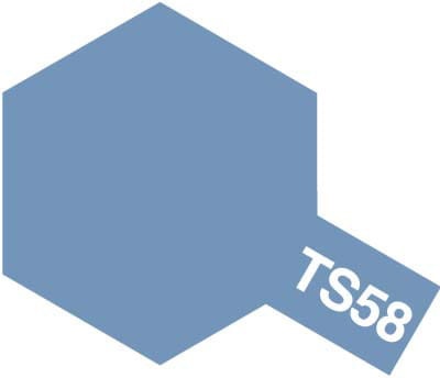 Zdjęcie główne produktu Tamiya 85058 TS-58 Pearl Light Blue Spray TS58