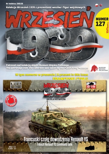 Francuski Czołg Dowodzenia Renault YS 1:72 First To Fight PL127