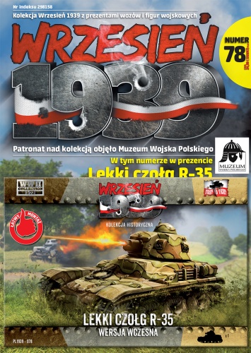 Lekki czołg R-35 wersja wczesna 1:72 First To Fight PL078