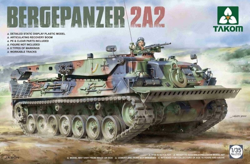 Zdjęcie Bergepanzer 2A2 1:35 Takom 2135