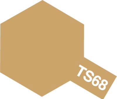 Tamiya 85068 TS-68 Wooden Deck Tan Spray TS68