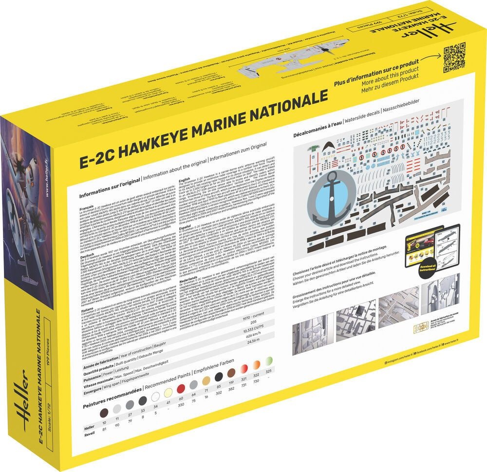 Zdjęcie E-2C Hawkeye Marine Nationale 1:72 Heller 82302