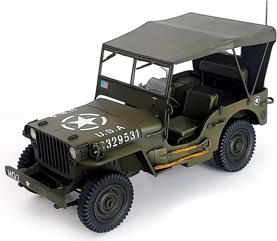 Zdjęcie U.S. Army 1/4 Ton 4x4 Utility Truck 1:24 Academy 13547