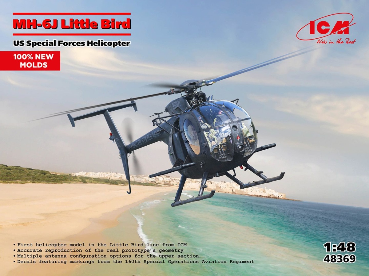 Zdjęcie MH-6J Little Bird 1:48 ICM 48369