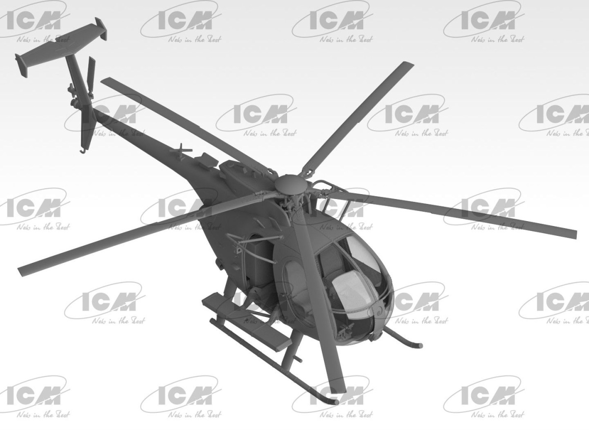 Zdjęcie MH-6J Little Bird 1:48 ICM 48369