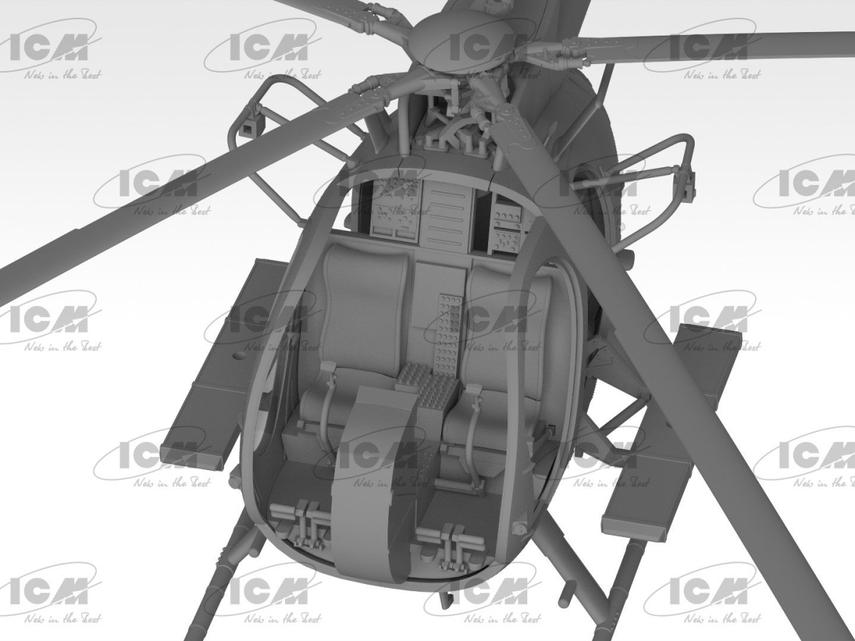 Zdjęcie MH-6J Little Bird 1:48 ICM 48369