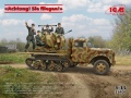 Zdjęcie Achtung! Sie fliegen! Sd.Kfz.3b z 2 cm Flak 38 i załogą 1:35 ICM 35407