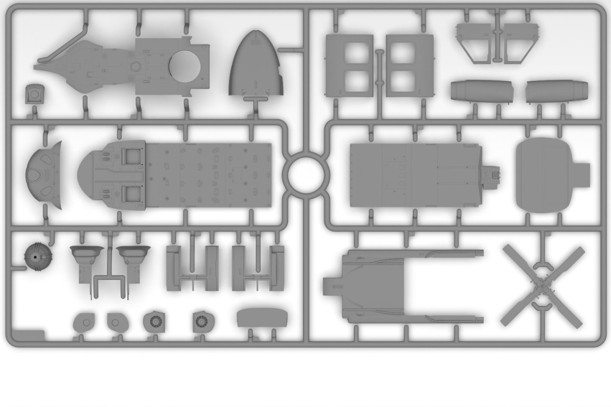 Zdjęcie UH-60A Black Hawk z załogą 1:48 ICM 48364