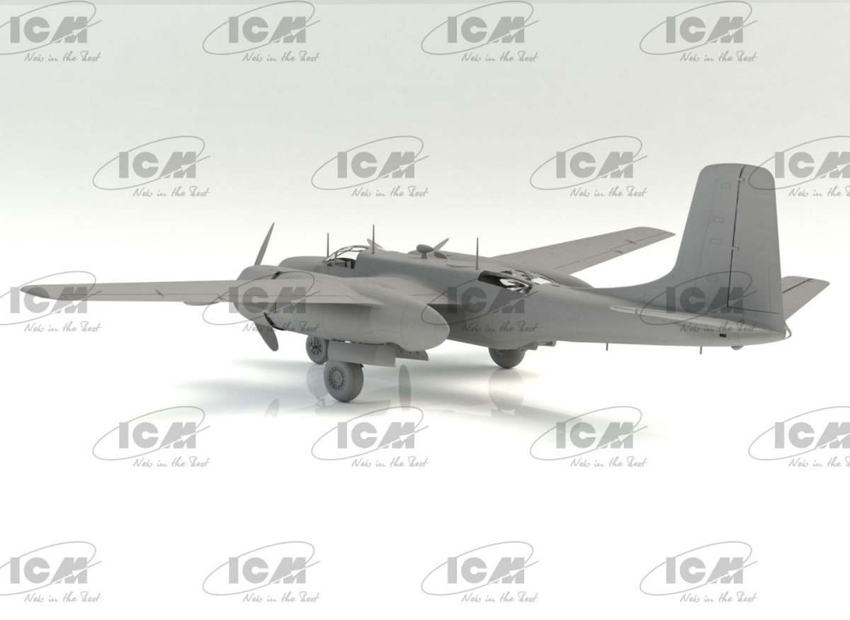 Zdjęcie JD-1D Invader 1:48 ICM 48287