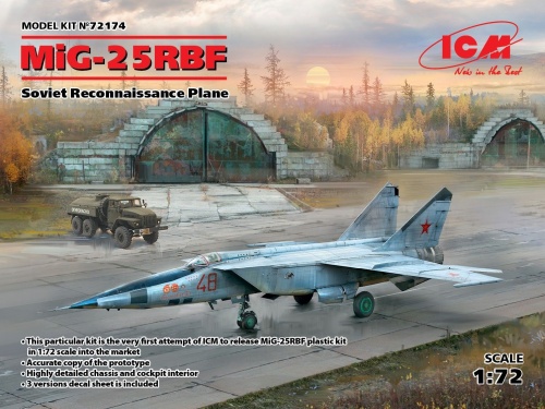 MiG-25 RBF 1:72 ICM 72174