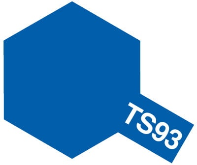 Zdjęcie główne produktu Tamiya 85093 TS-93 Pure Blue Spray TS93