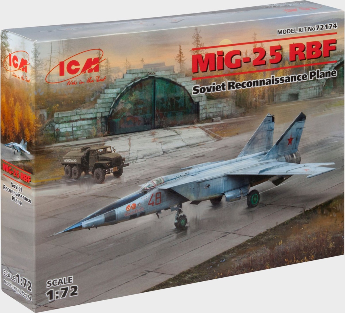 Zdjęcie MiG-25 RBF 1:72 ICM 72174