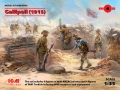 Zdjęcie Gallipoli (1915) Piechota ANZAC i turecka (8 figurek) 1:35 ICM DS3501