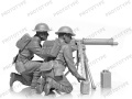 Zdjęcie Załoga brytyjskiego MG Vickers z okresu II wojny światowej 1:35 ICM 35646