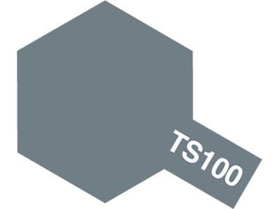 Tamiya 85100 TS-100 Semi-Gloss Bright Gun Metal Spray TS100