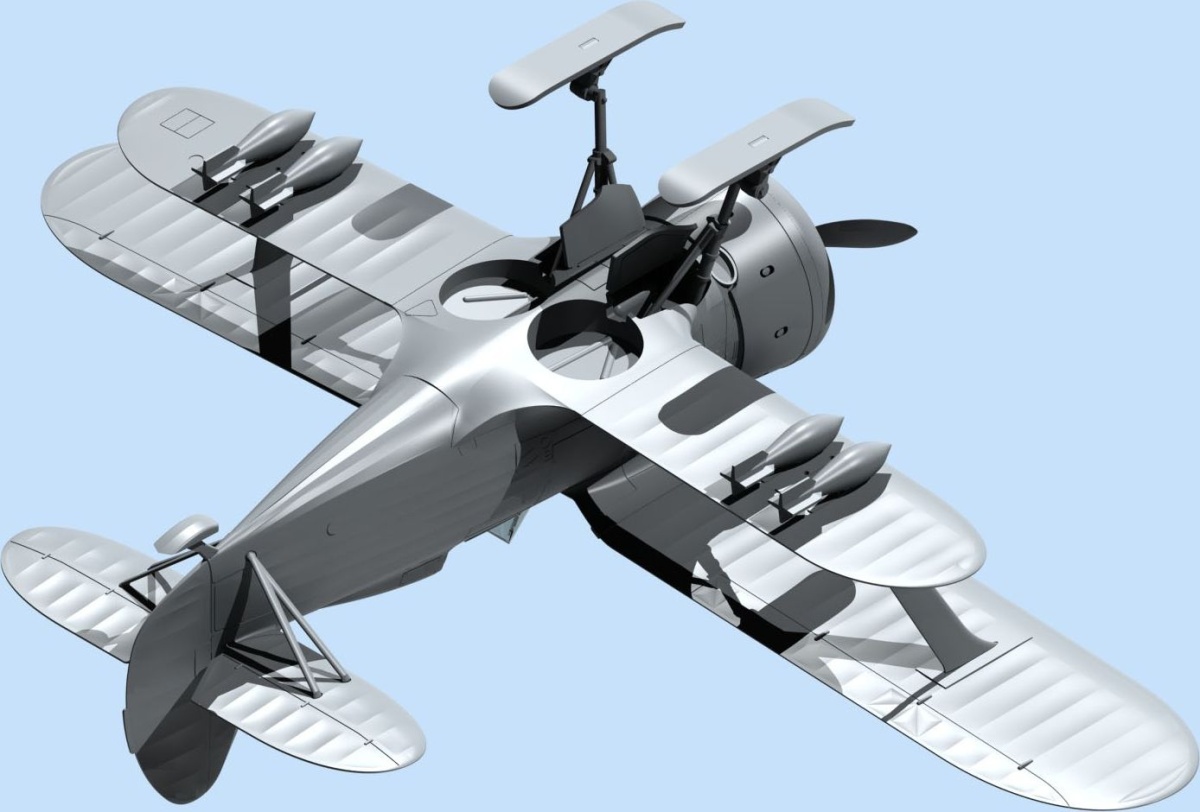 Zdjęcie I-153 (wersja zimowa) 1:48 ICM 48096