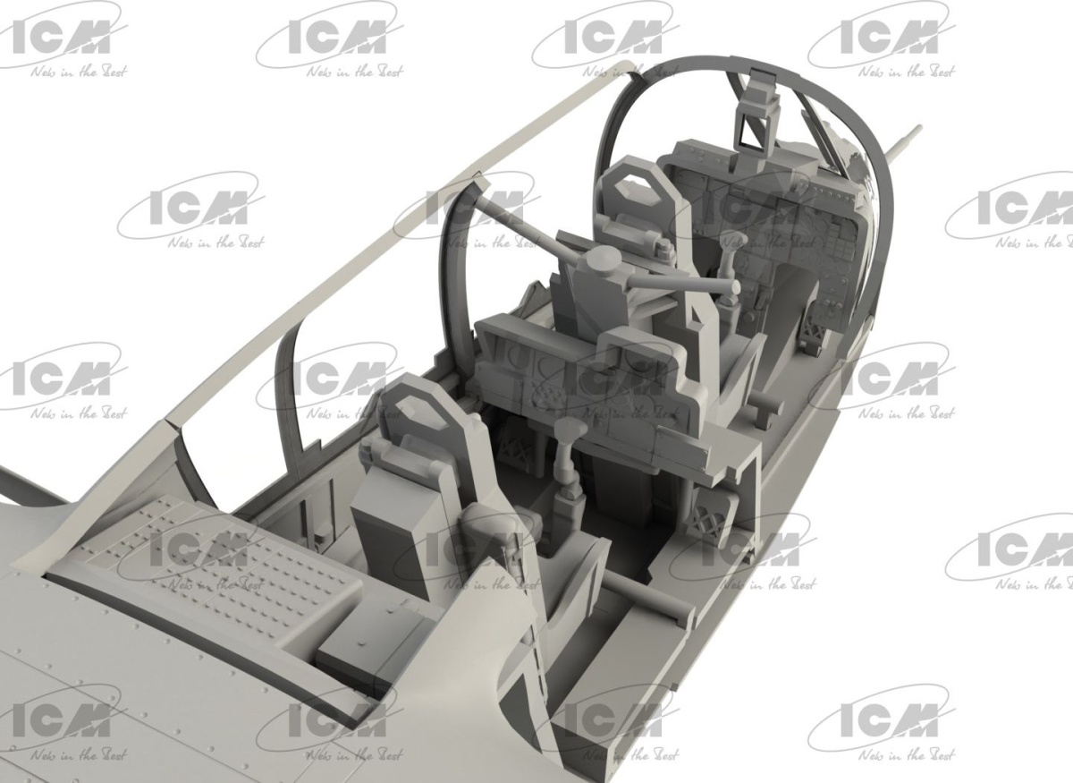 Zdjęcie Vietnam USAF Airfield (Cessna O-2A, OV-10A Bronco, US Pilots and Ground Personnel) 1:48 ICM DS4803