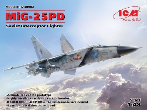 MiG-25 PD 1:48 ICM 48903