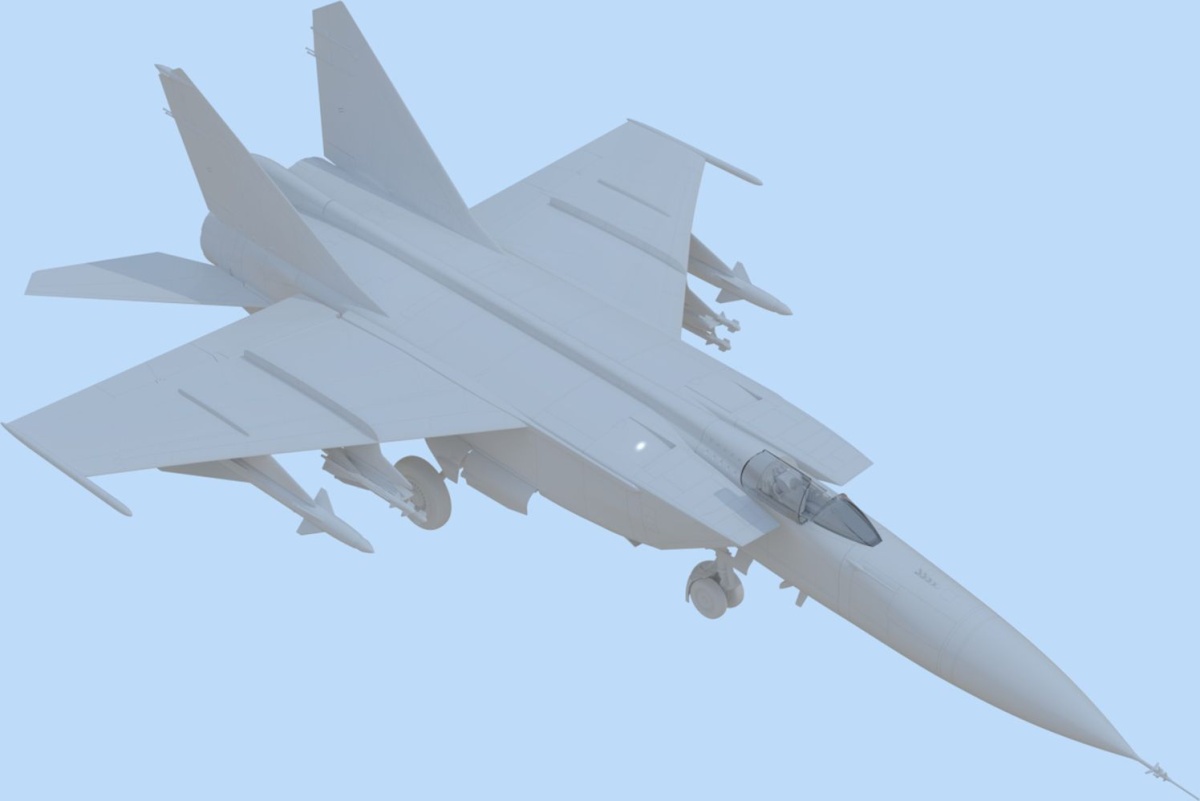 Zdjęcie MiG-25 PD 1:48 ICM 48903