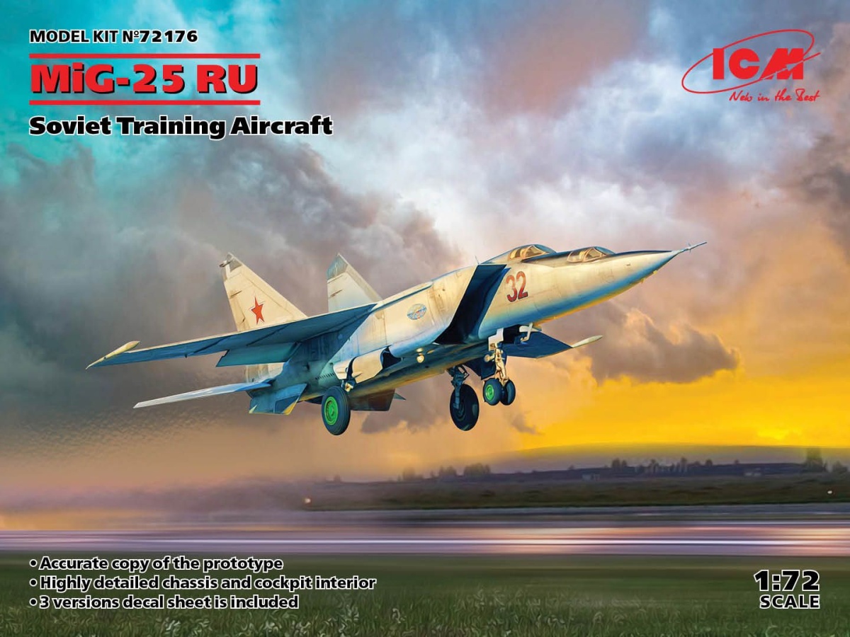 Zdjęcie MiG-25 RU 1:72 ICM 72176