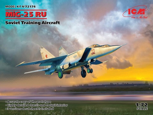 MiG-25 RU 1:72 ICM 72176