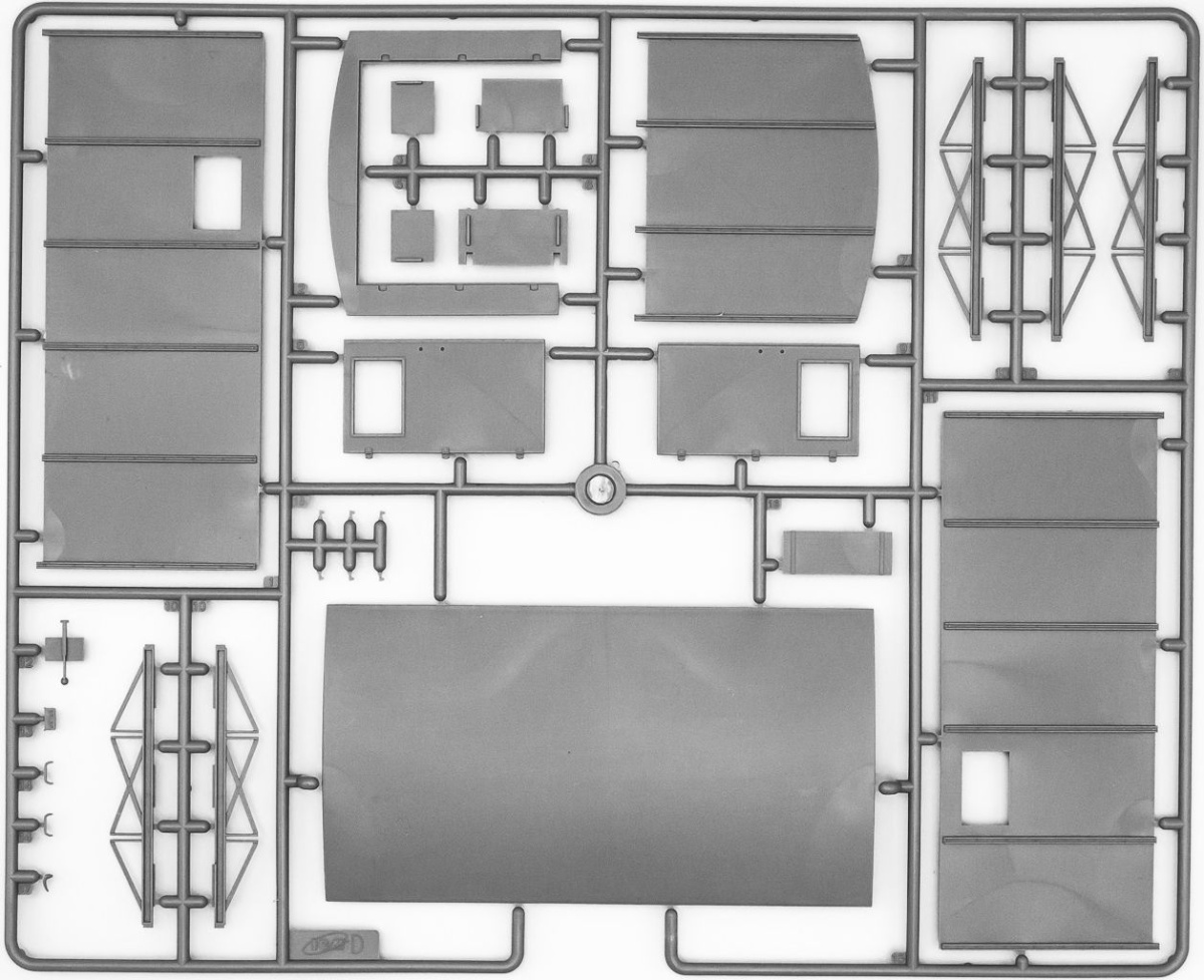 Zdjęcie Sankas WWII Wehrmacht Ambulance Trucks 1:35 ICM DS3523