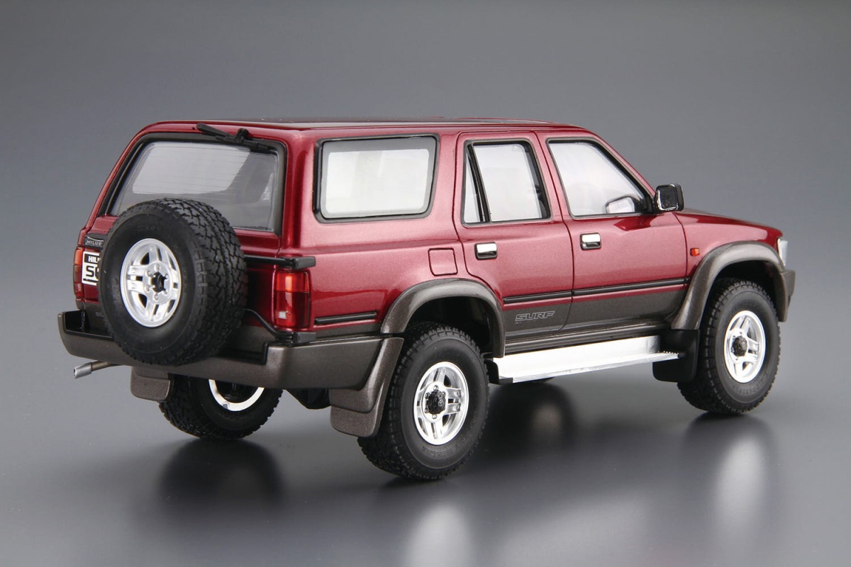 Zdjęcie dodatkowe produktu Toyota Hilux Surf SSR-X Wide Body '91 1:24 Aoshima 056981