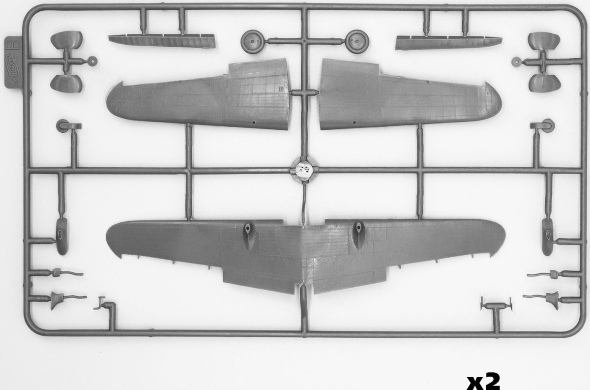 Zdjęcie In the Skies of China (Ki-21-Ia, dwa Ki-27a) 1:72 ICM DS7204