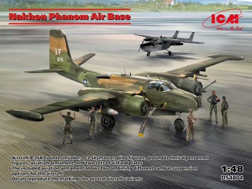 Baza Lotnicza Nakhon Phanom 1:48 ICM DS4804