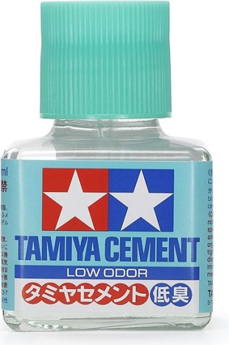 Klej modelarski o mało intensywnym zapachu (Low Odor) 40ml Tamiya 87238