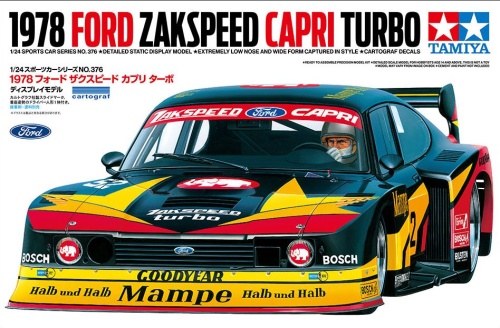 1978 Ford Zakspeed Capri Turbo 1:24 Tamiya 24376