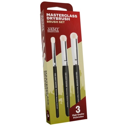 Zestaw pędzli do drybrushingu Masterclass Drybrush Set (3 szt.) The Army Painter TL5065