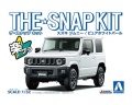 Zdjęcie główne produktu Suzuki Jimny Pure White Pearl SNAP KIT 1:32 Aoshima 058176
