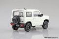 Zdjęcie dodatkowe produktu Suzuki Jimny Pure White Pearl SNAP KIT 1:32 Aoshima 058176