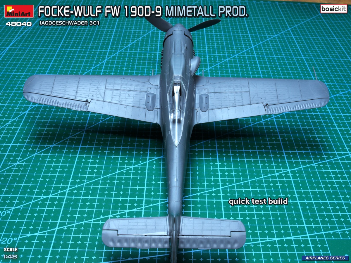 Zdjęcie Focke-Wulf Fw 190D-9 Mimetall Prod. 1:48 MiniArt 48040