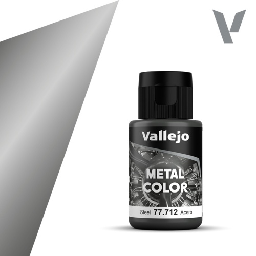 Vallejo 77.712 Steel farba 32ml 77712