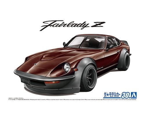 Nissan S30 Fairlady Z Aero Custom 1:24 Aoshima 058442