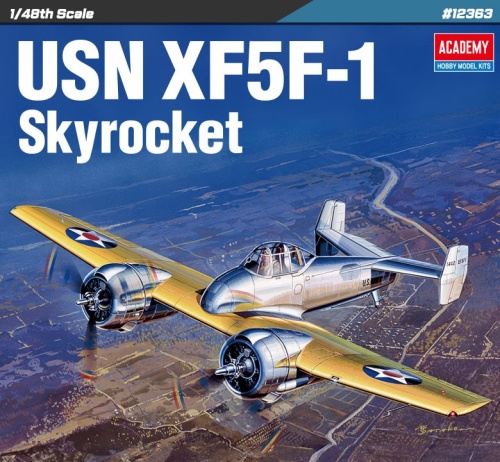 USN XF5F-1 Skyrocket 1:48 Academy 12363