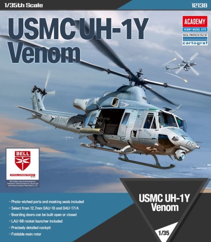 USMC UH-1Y Venom 1:35 Academy 12138