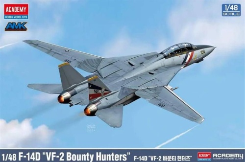USN F-14D VF-2 Bounty Hunters 1:48 Academy 12370