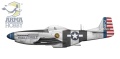 Zdjęcie P-51K Mustang 1:72 Arma Hobby 70071